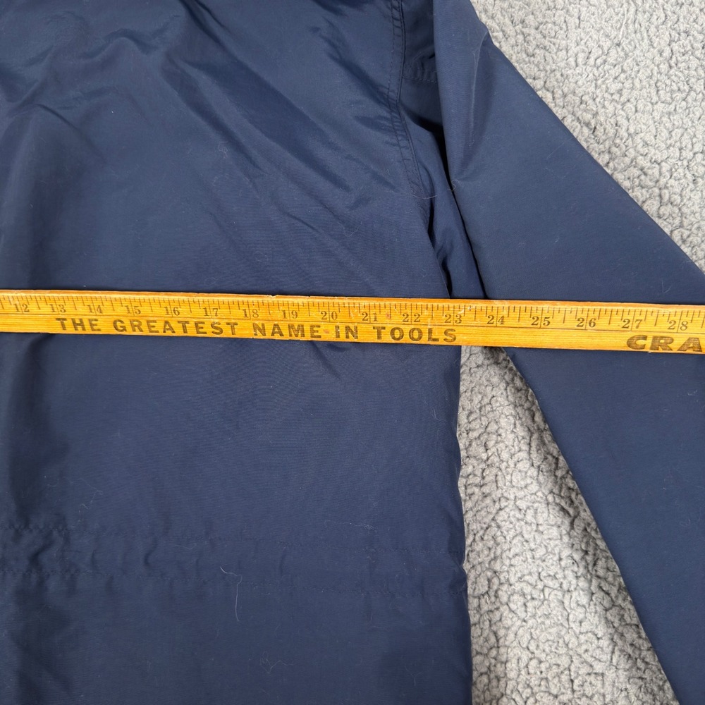 Lands End Classic Squall Bomber Jacket Women L Fleece Lined Polartec Vintage 90s - Picture 10 of 14